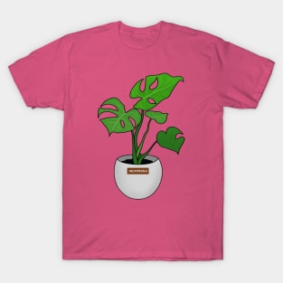 Monstera Deliciosa Leaf T-Shirt